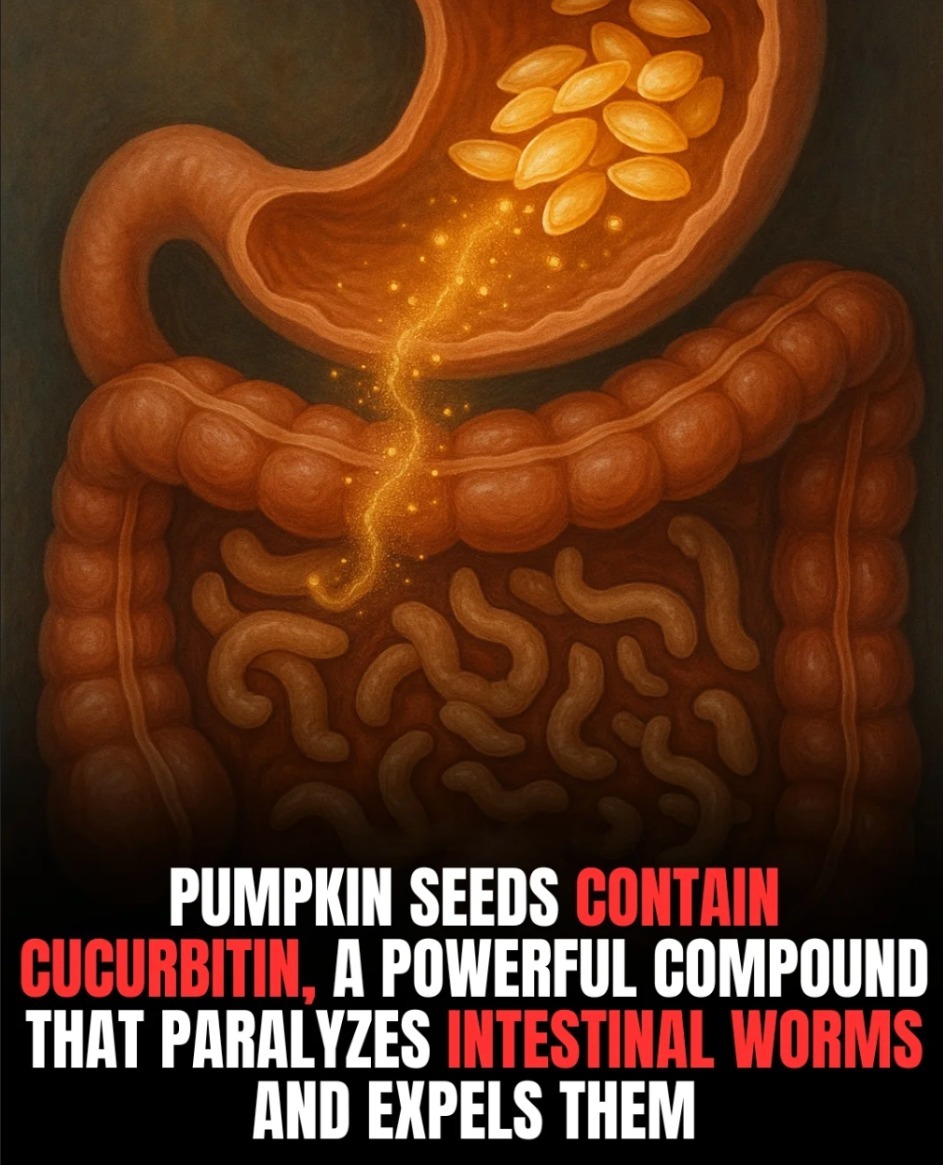 Scientists Reveal How Pumpkin Seeds Fight Parasites Naturally..see more