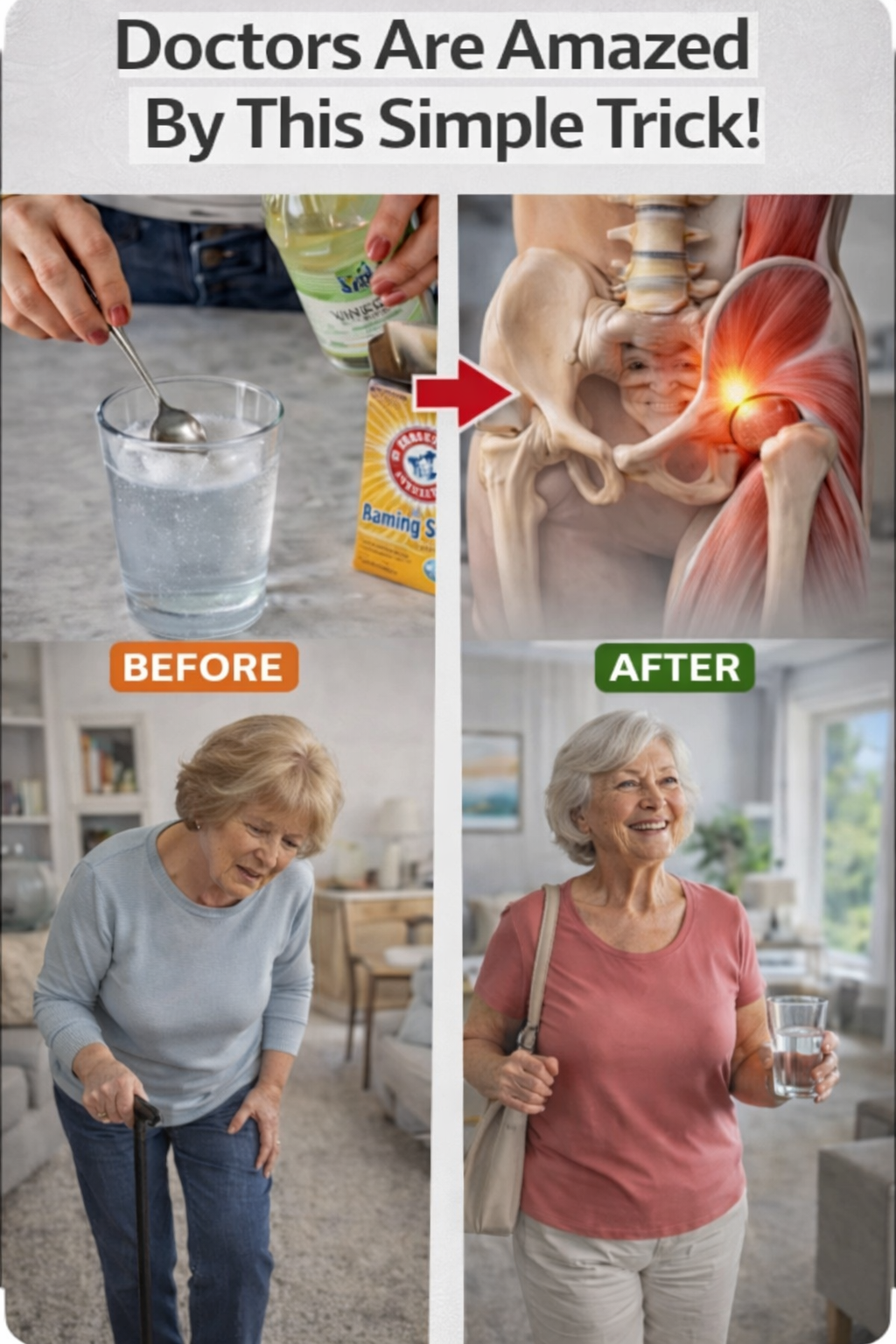 SENIORS, USE BAKING SODA THIS WAY and watch 13 health problems disappear!