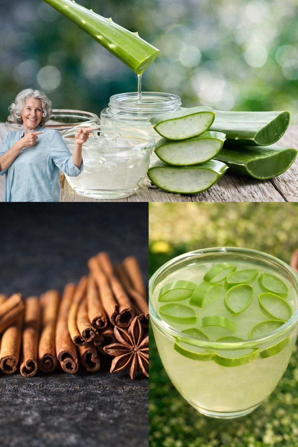 Cinnamon &amp; Aloe Vera Healthy Drink: A Natural Wellness Recipe